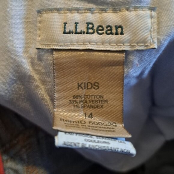 L.L. Bean boys size 14 darker wash jeans, adjustable waist, VGUC - Picture 8 of 8